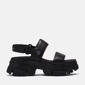 Timberland Women's Black Platform Sandals